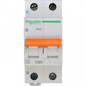 SE Домовой ВА63 Автоматический выключатель 1P+N 63A (C) 4.5kA